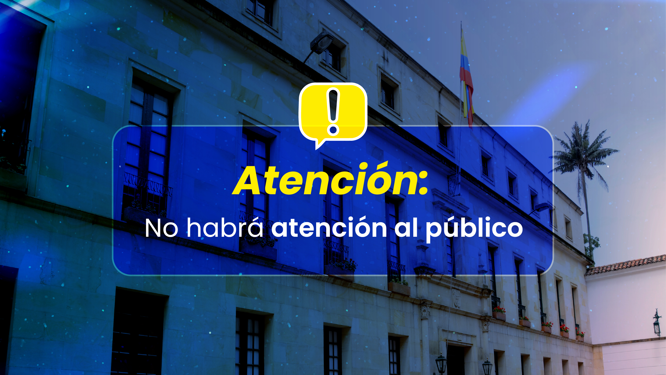 Embajada de Colombia en Egipto y su sección consular no tendrá atención al público los días 12 y 13 de abril de 2026