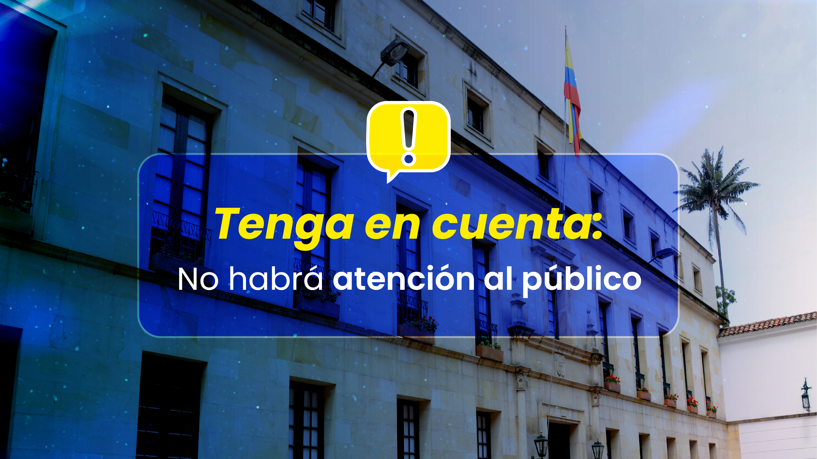 Lunes 20 de julio de 2026 no habrá atención al público en la Embajada de Colombia en Egipto y su sección consular 
