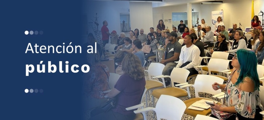 Los días 26 de junio y 3 de julio de 2025 no habrá atención al público en la Embajada de Colombia en Egipto y su sección consular